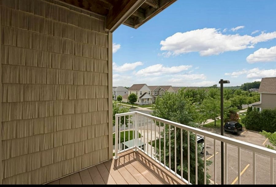 Your balcony.