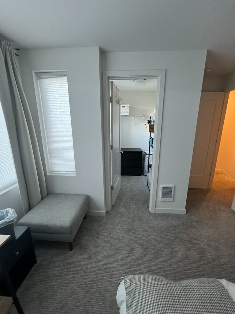 Guest bedroom 1 walk-in closet
