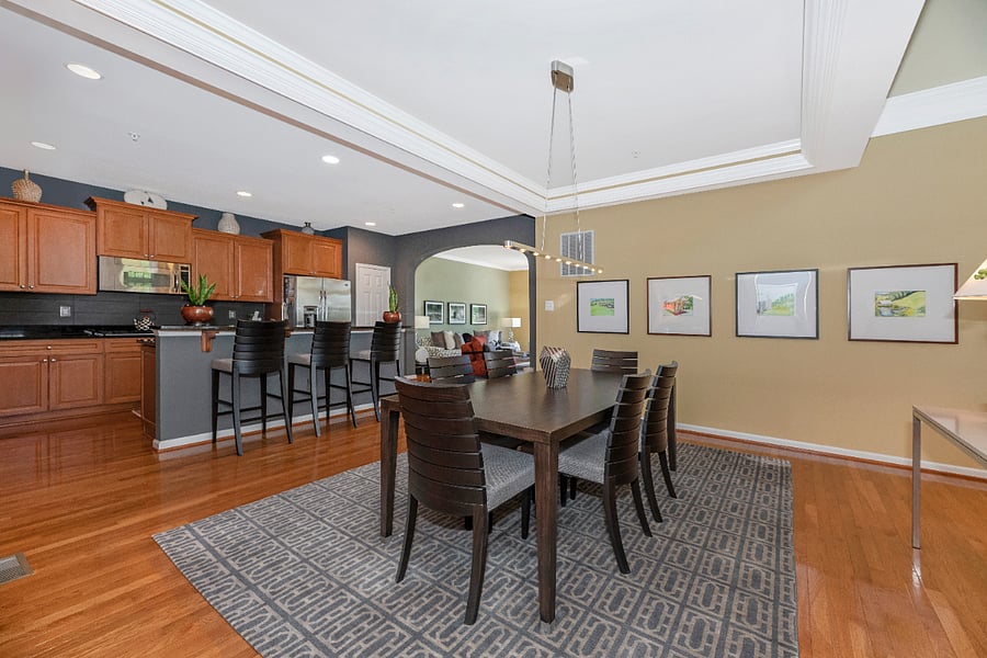 Dining room and Kitchen