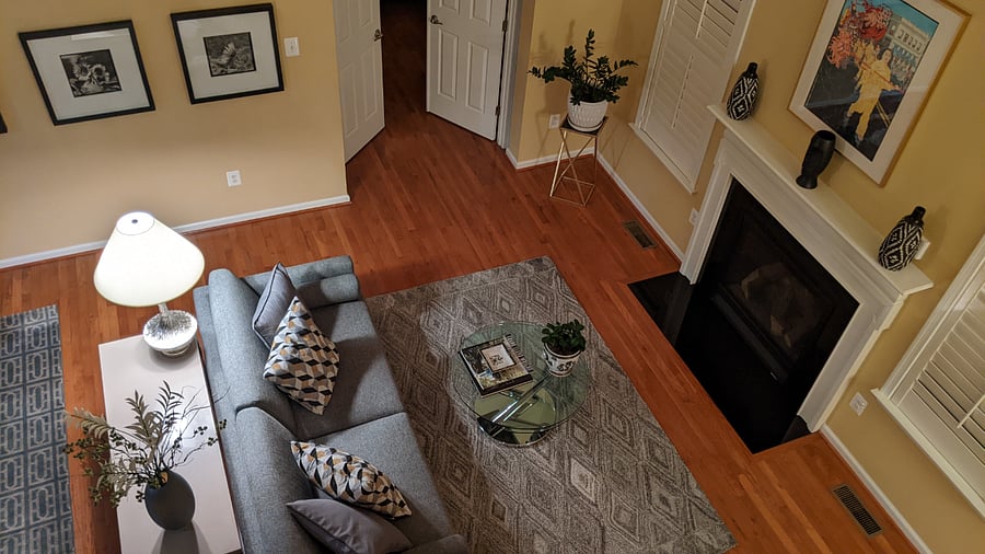 Living Room from above