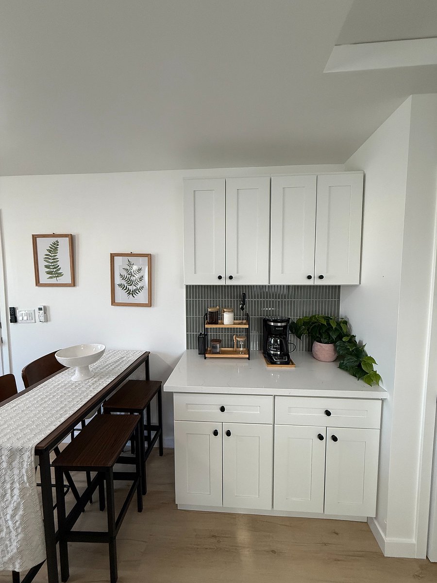 Dinning table and coffee bar station
