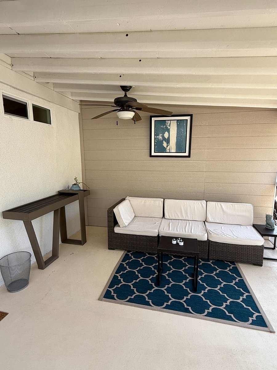 Your own private patio 