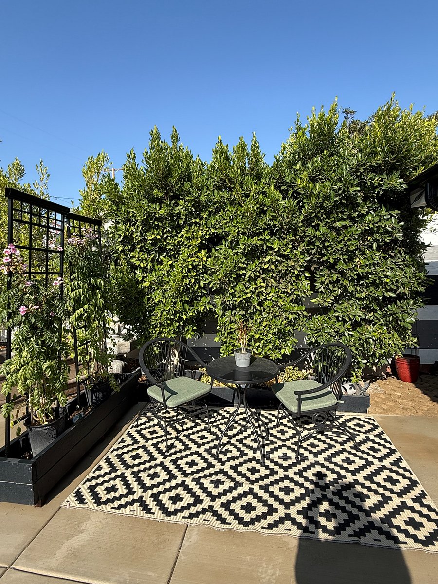 Your own private outdoor patio