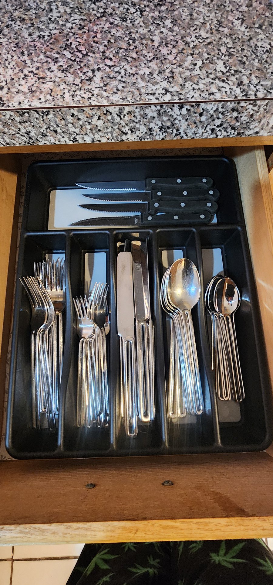 Plenty of silverware