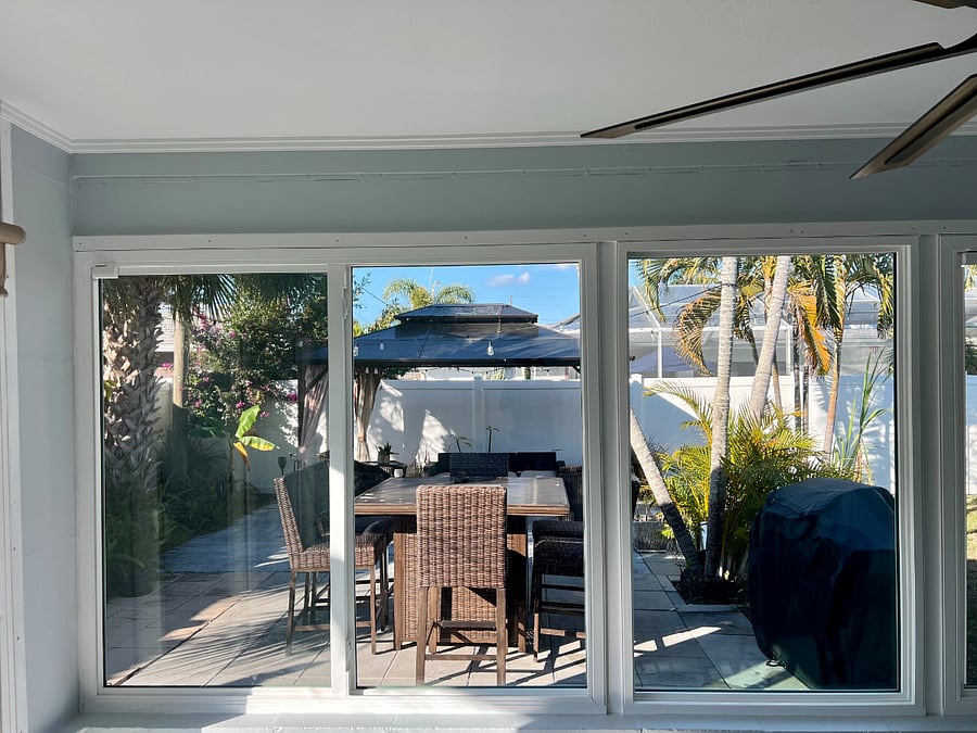 View from the sunroom