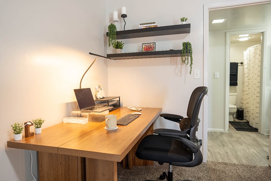 Large dedicated working space with super fast internet.