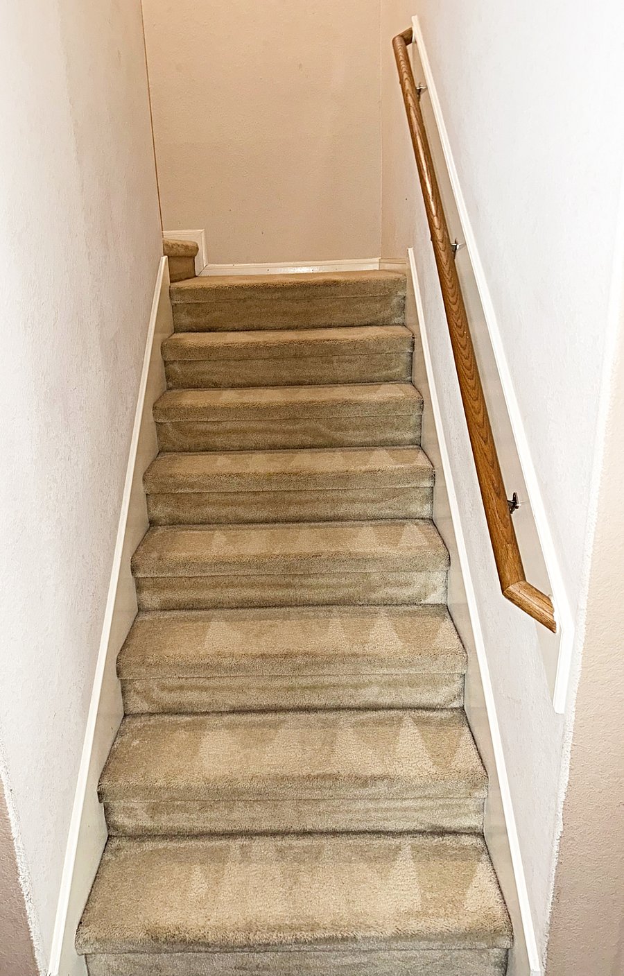 Stairs to Upstairs TV room