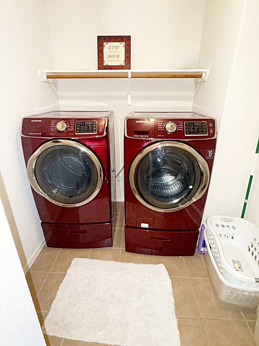 Laundry room upstairs