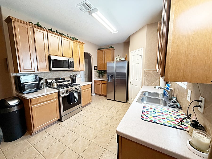 Kitchen with all new appliances