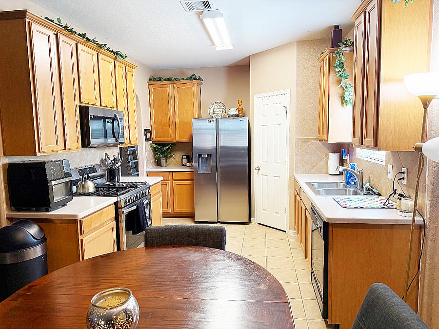 Kitchen with all new appliances