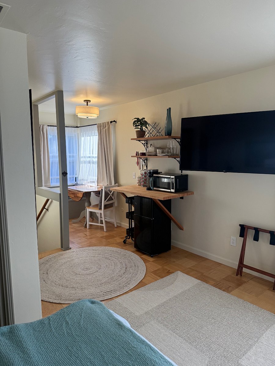 work/dining table with convenient outlets
