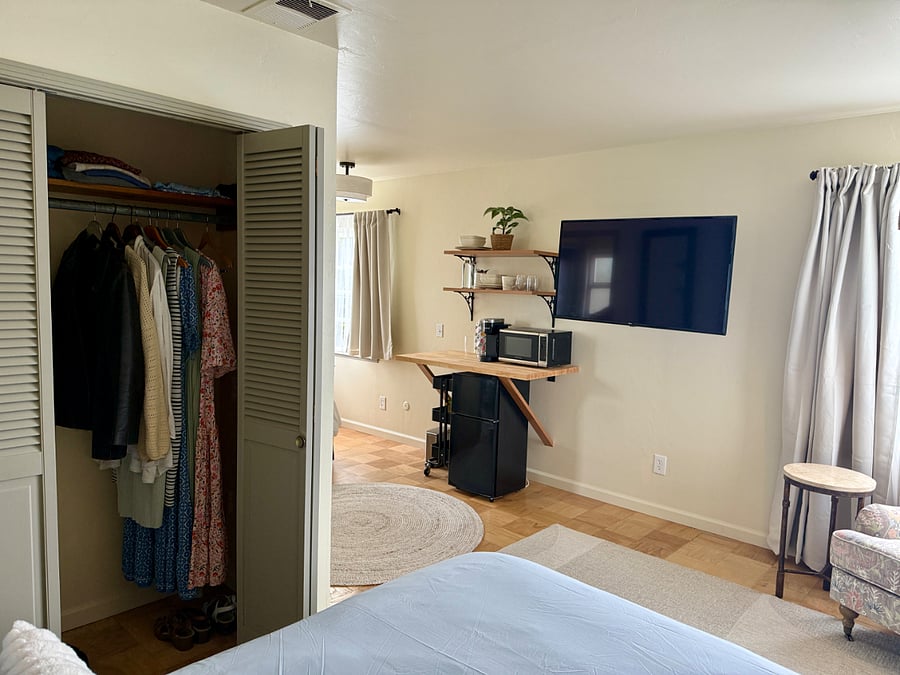 Full size closet