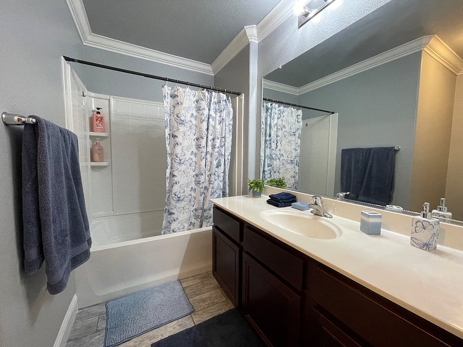 hallway bathroom