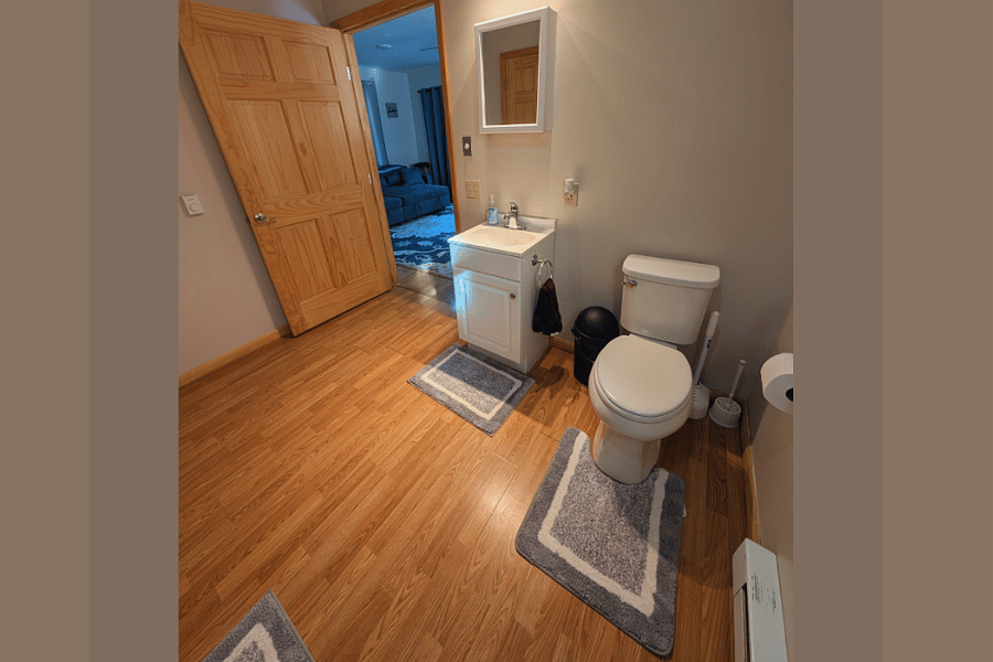 Fully Handicap Accessible (ramp + wheelchair-friendly shower)
