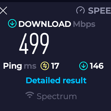 Blazing-fast FREE Wi-Fi  497 Mbps down / 11.4 Mbps up  ideal for remote work, Zoom calls, and streaming