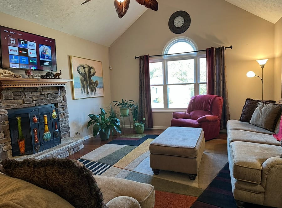 Upstairs living room/family room