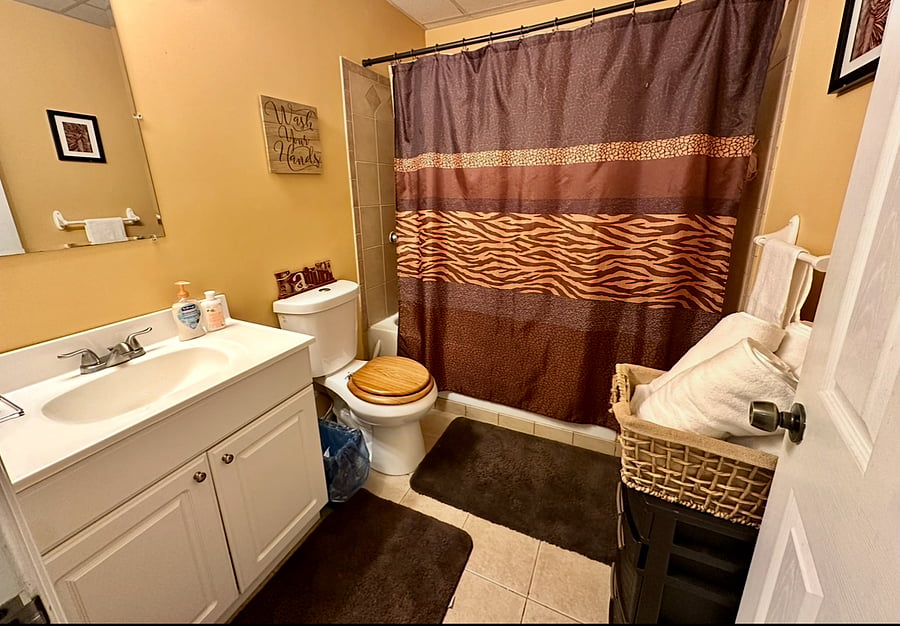 Bathroom #3 downstairs