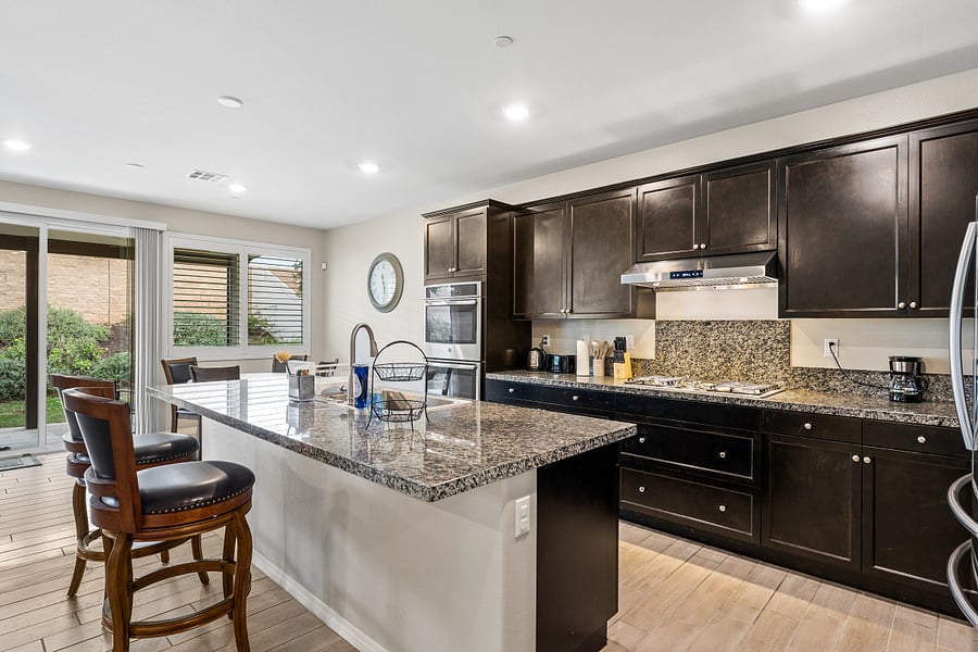 1st floor open plan kitchen and dining area