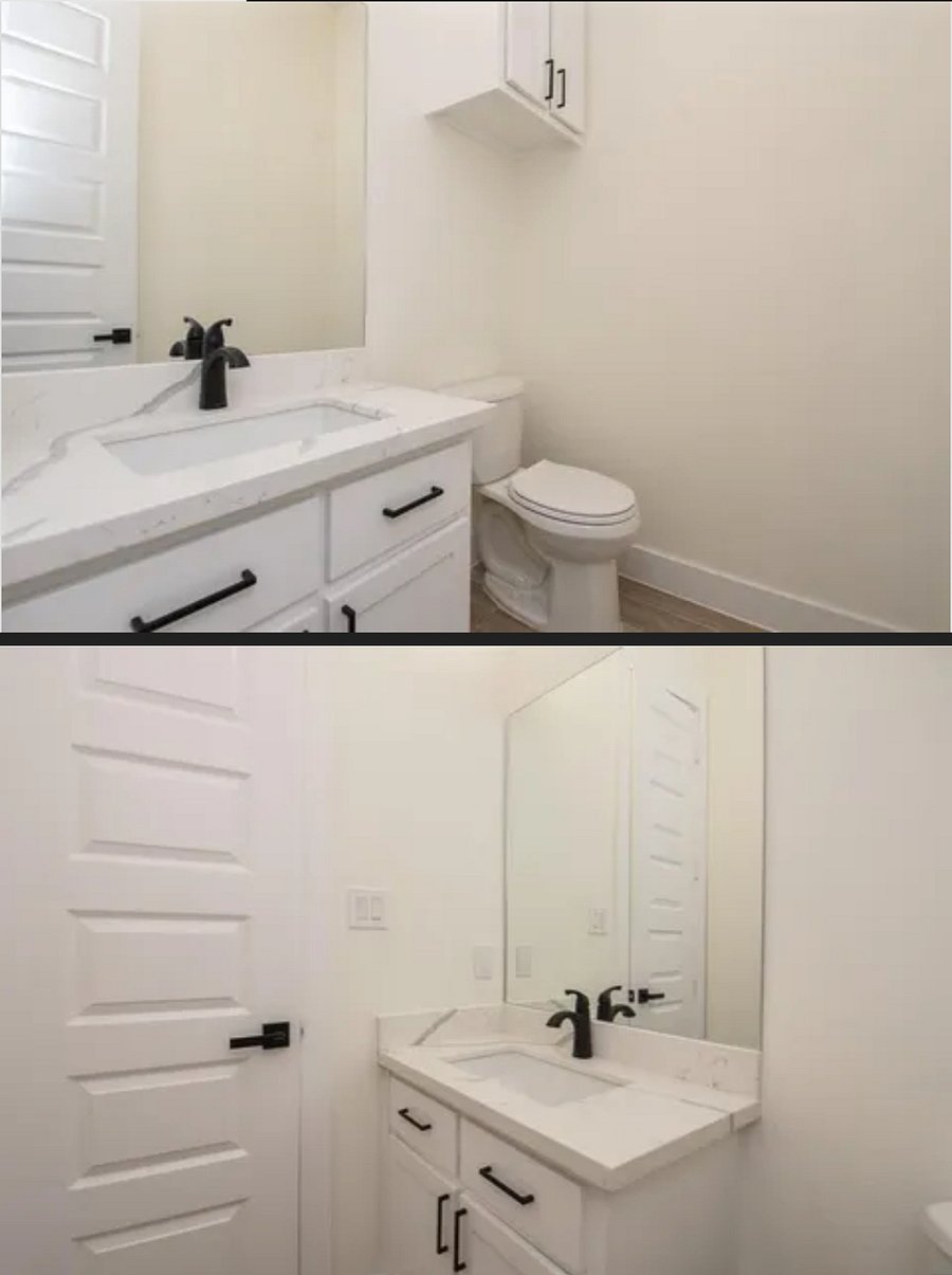 Guest bathroom down stairs by entry way.
