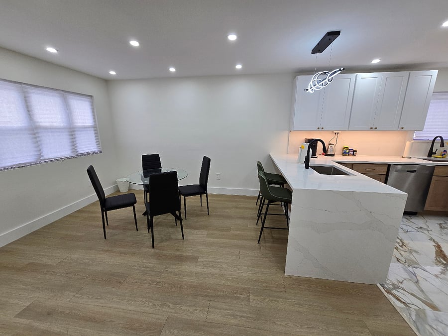 Dining Area and Counter Stool Area