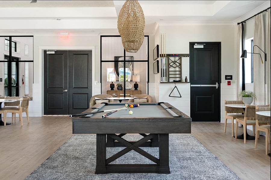 Pool Table at the Club House