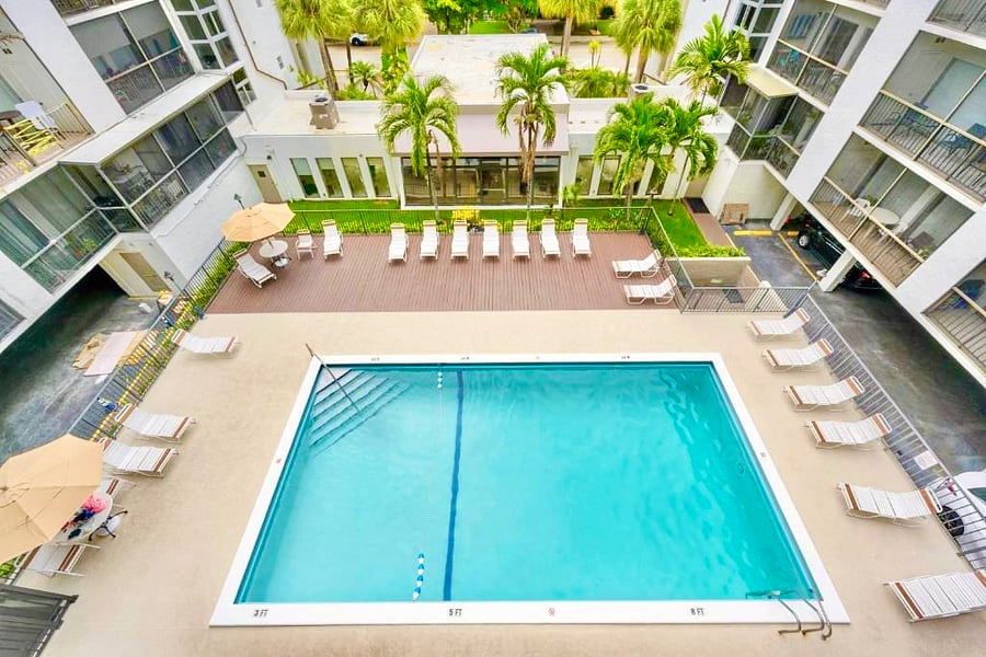 Heated pool