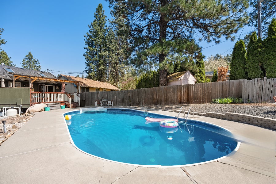 The pool deck is the perfect spot to soak up the sun for hourswhether you're lounging, reading, or just enjoying the warmth of the day.