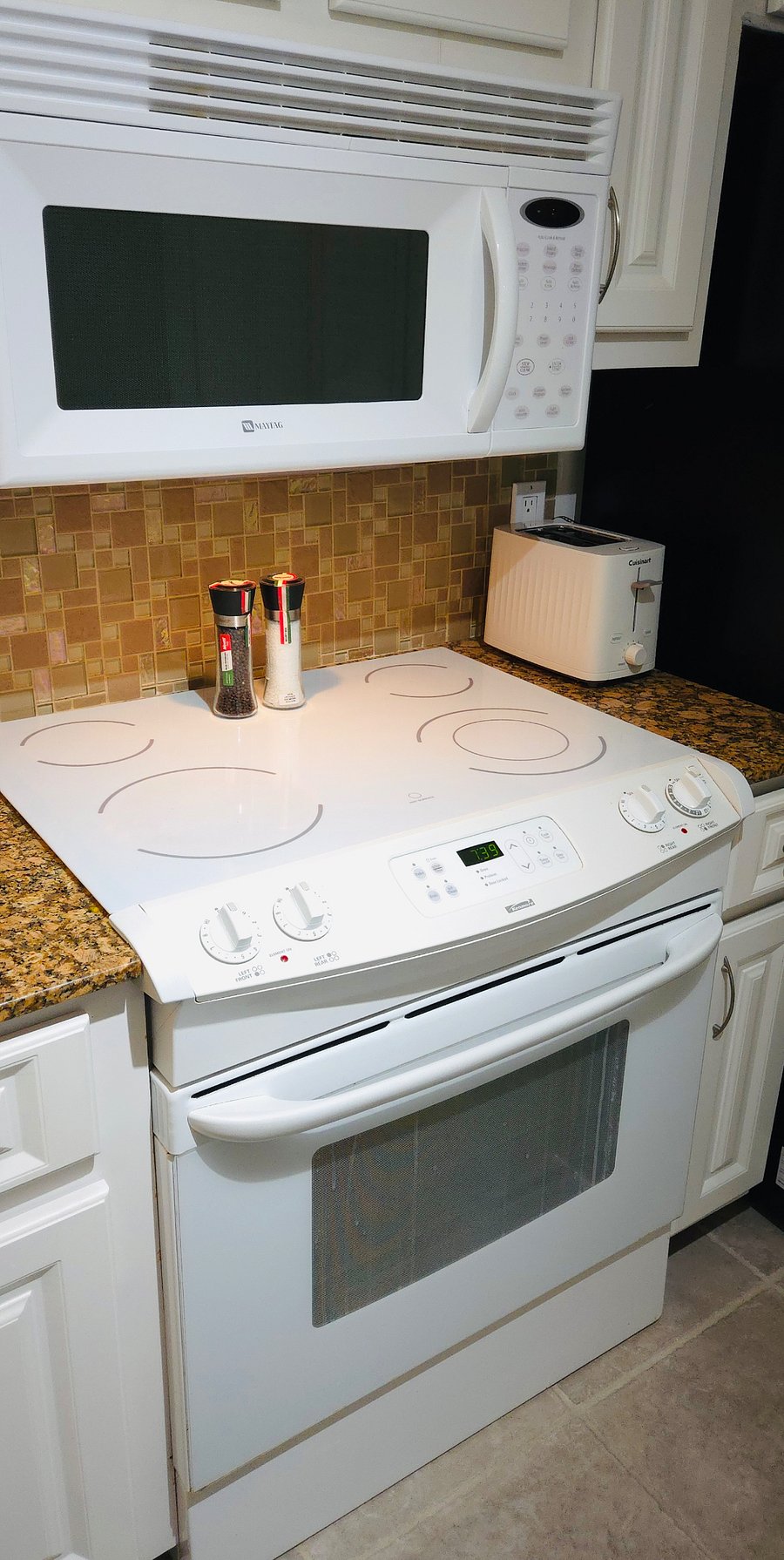 Stove, oven, and microwave