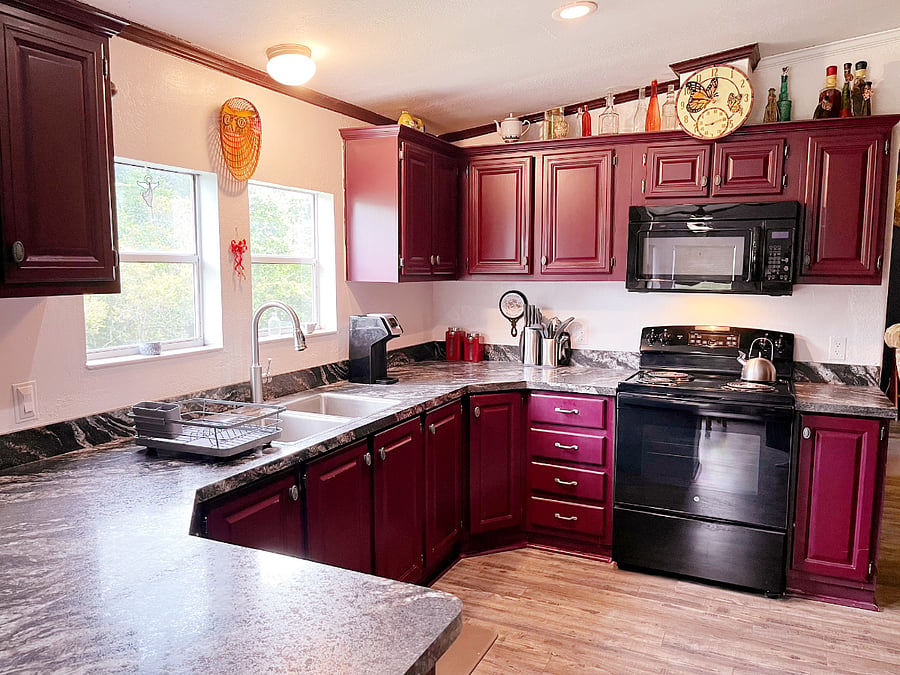 Kitchen (Stove and Microwave)