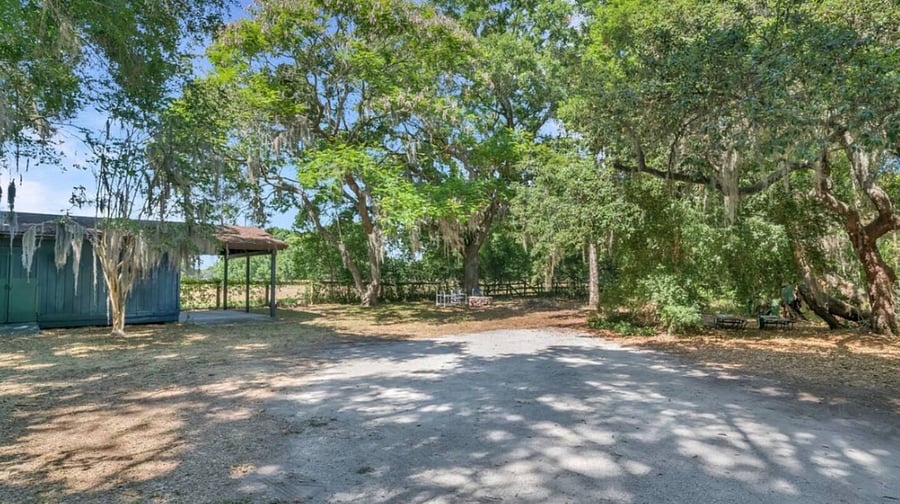 The home sits on over an acre with the backyard looking out over fields and an equine center. There is lots of room for parking. With very little light pollution enjoy star gazing or meteor watching at night. Surrounded by nature enjoy the peace.