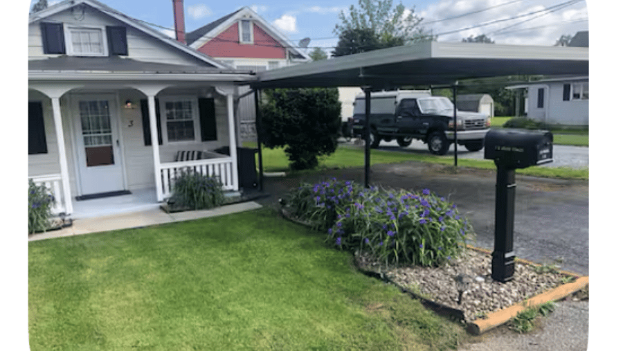 Covered Carport, 2 carport