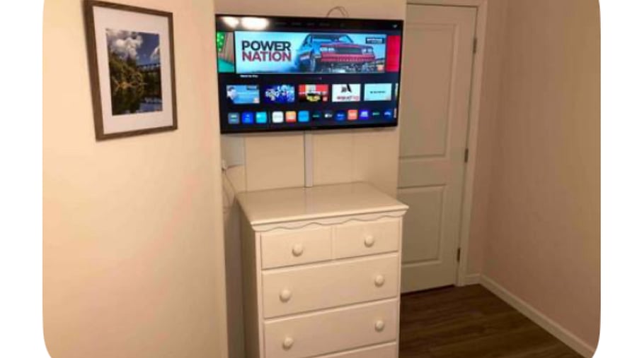 Smart TV in the bedroom