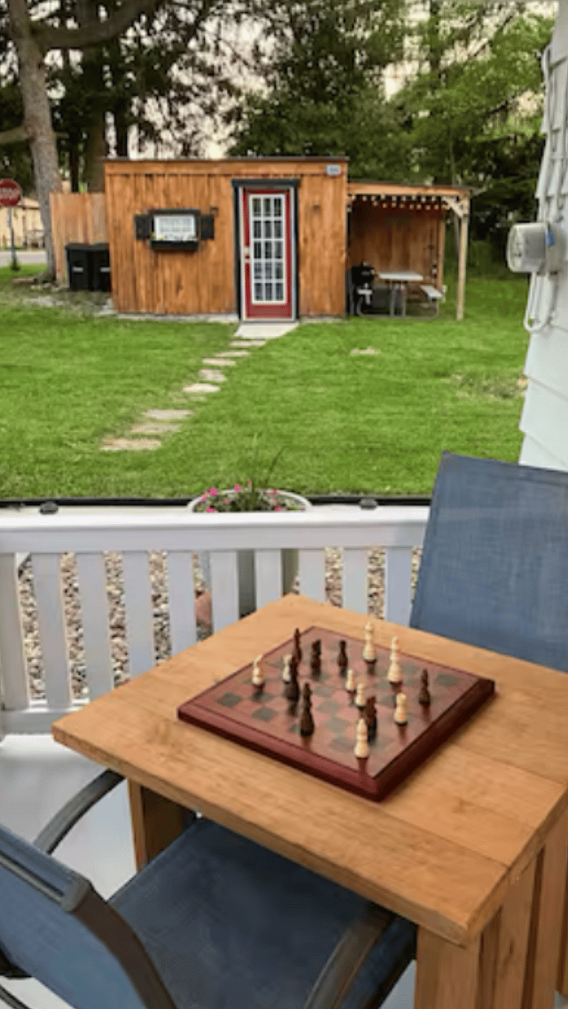 Relax on the front porch