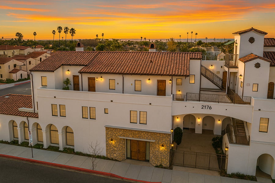 Front of Villa San Clemente from Main Street