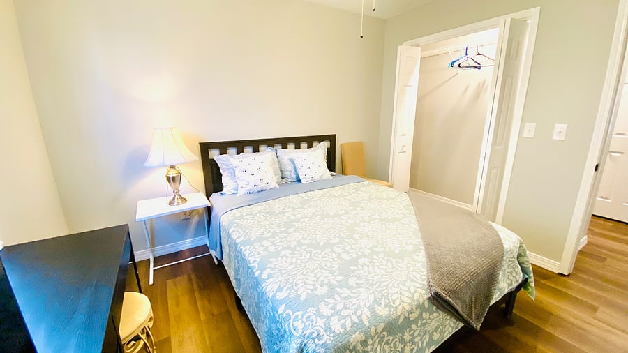 Third bedroom with queen bed