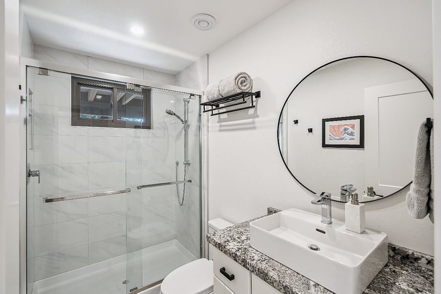 Bathroom with shower