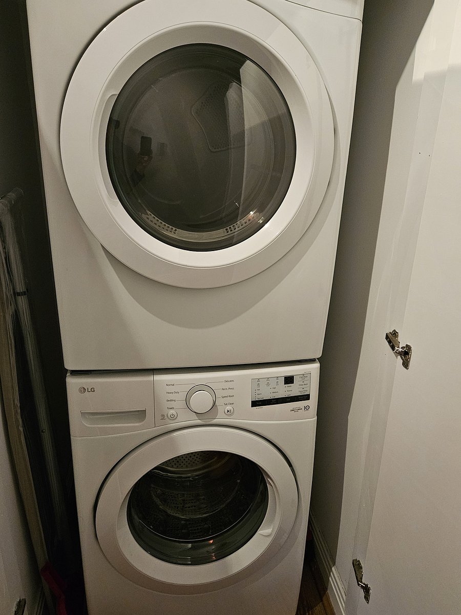 Unit M - In Unit Stack W/D