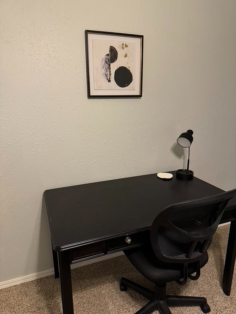 2nd bedroom view of desk