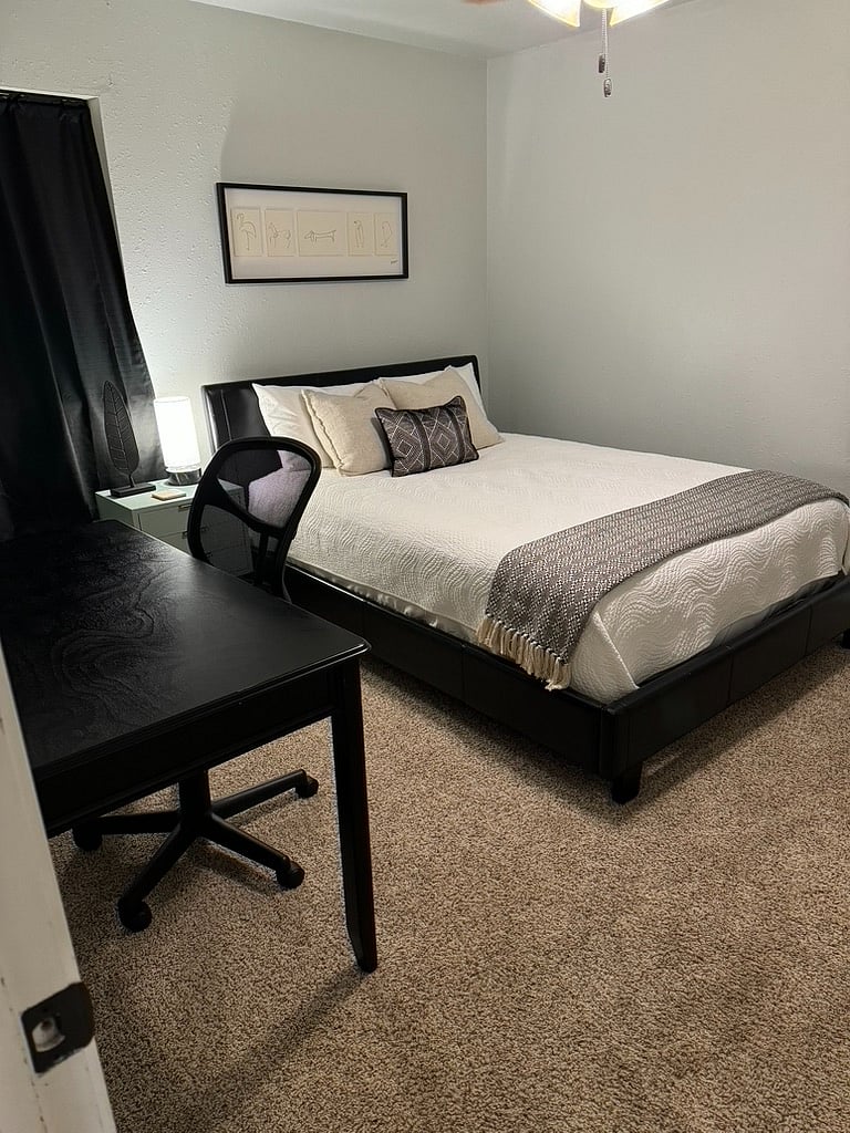 2nd bedroom view from door
