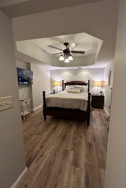 Bedroom #2 that connects directly to the bathroom