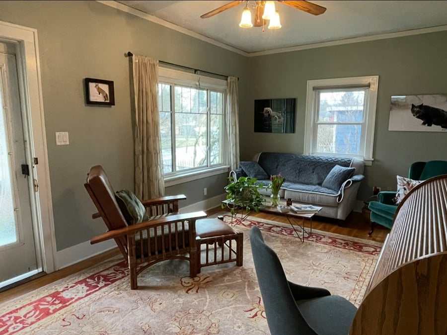 Upstairs living room