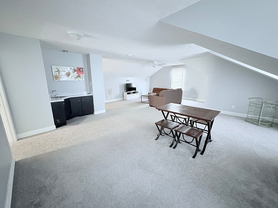 Large private living space 