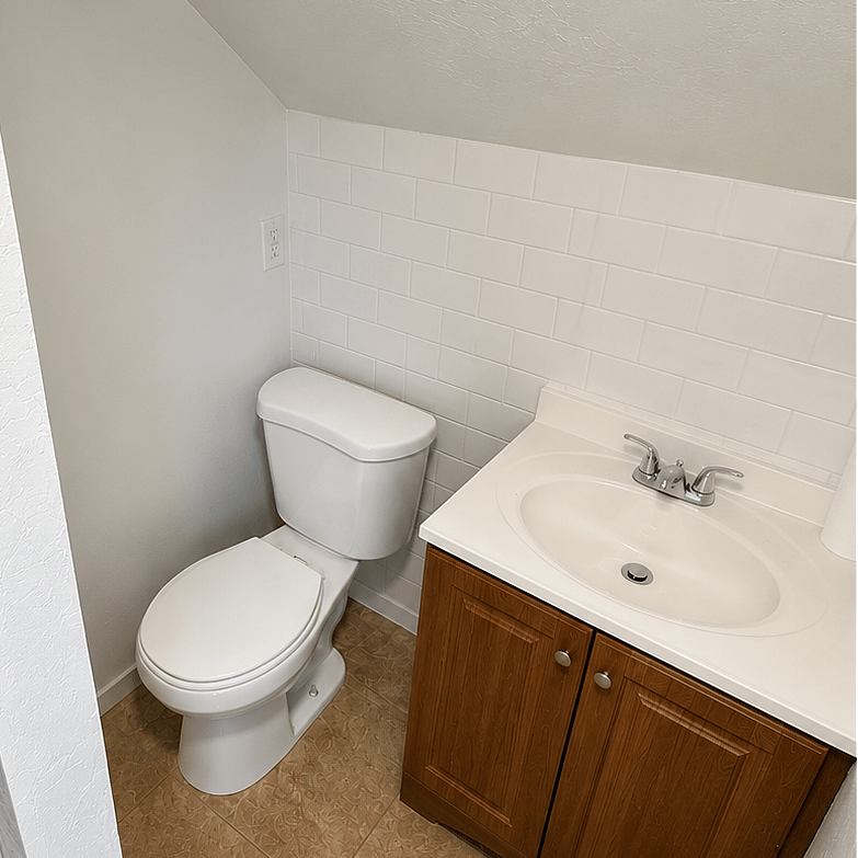 Cozy bathroom
