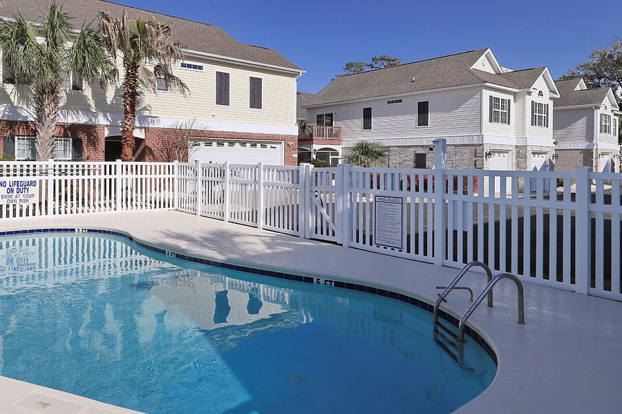 Outdoor community pool, steps from home!