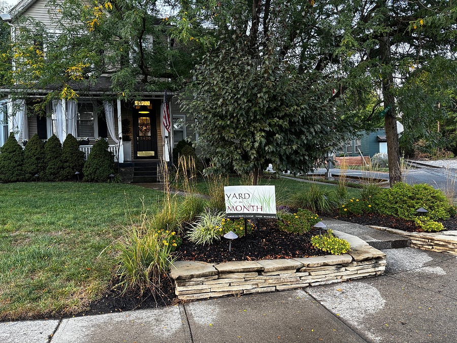 It May not matter much to you, but our neighbors have awarded us "Yard of The Month" at least once each year for the last 5 years!
It's just a little thing, but we think it is the little things that make a difference.