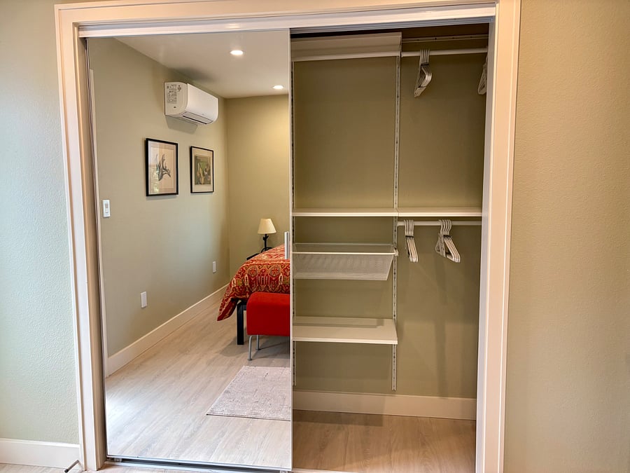 Big, custom closet