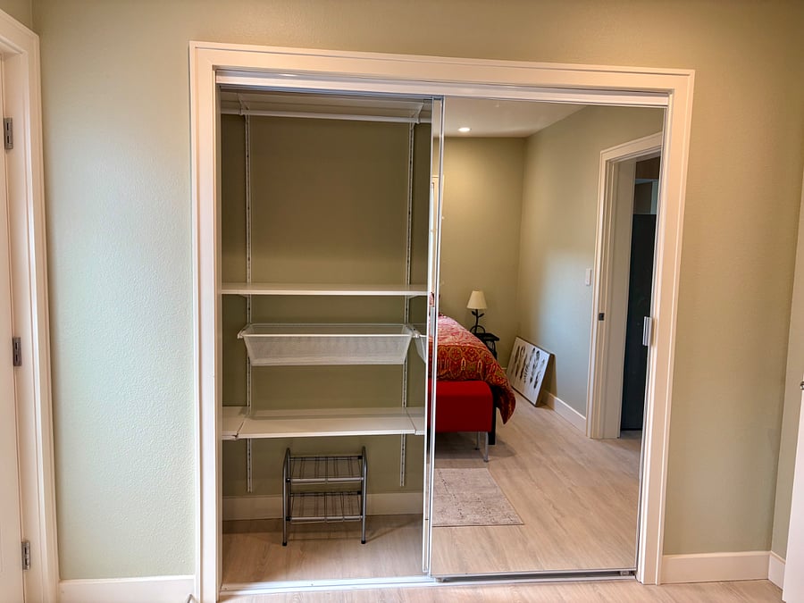 Big, custom closet