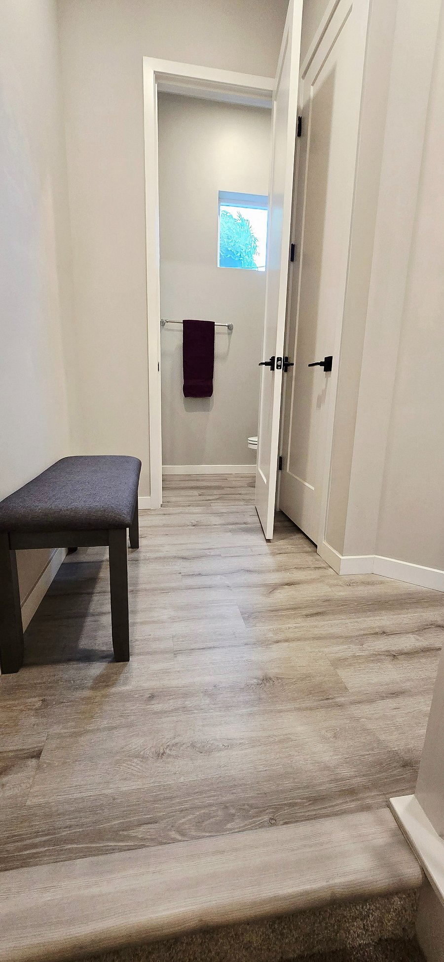 Top of stairs, 2nd floor