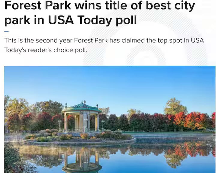 Our neighborhood is located on the northeast corner of Forest Park. Forest Park is the cultural crown jewel of St. Louis (not downtown), and includes all our major museums and cultural attractions, and was created for the 1904 World's Fair in STL.