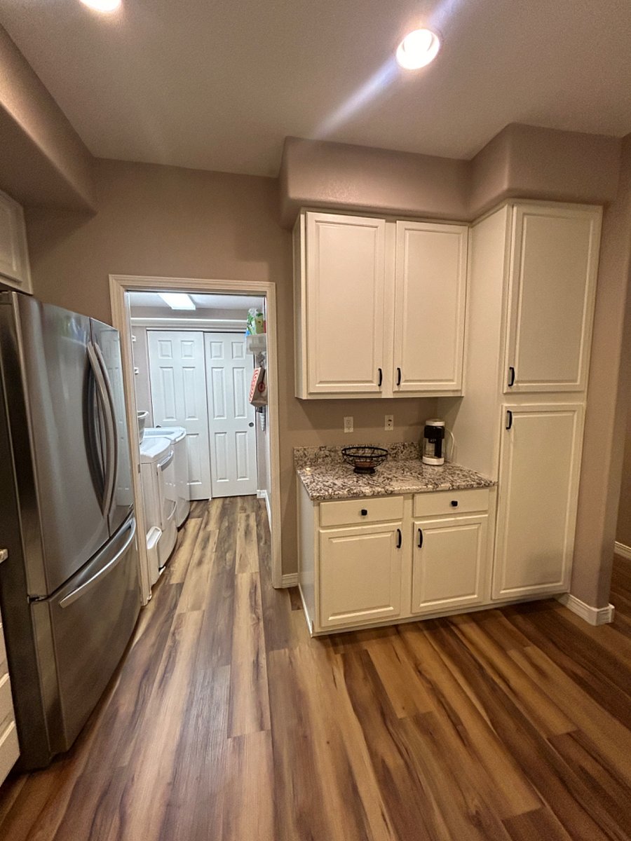 Kitchen and Laundry room